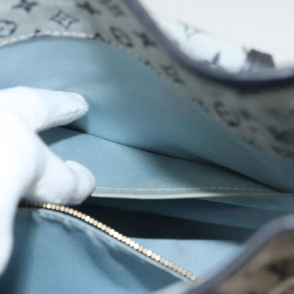 LOUIS VUITTON Monogram mini Bussus Marie Kate Bag Blue - Picture 14 of 16
